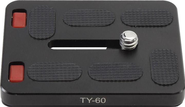 Image du produit Sirui TY-60, plaque de dégagement rapide (Trépied Plaque de changement rapide)