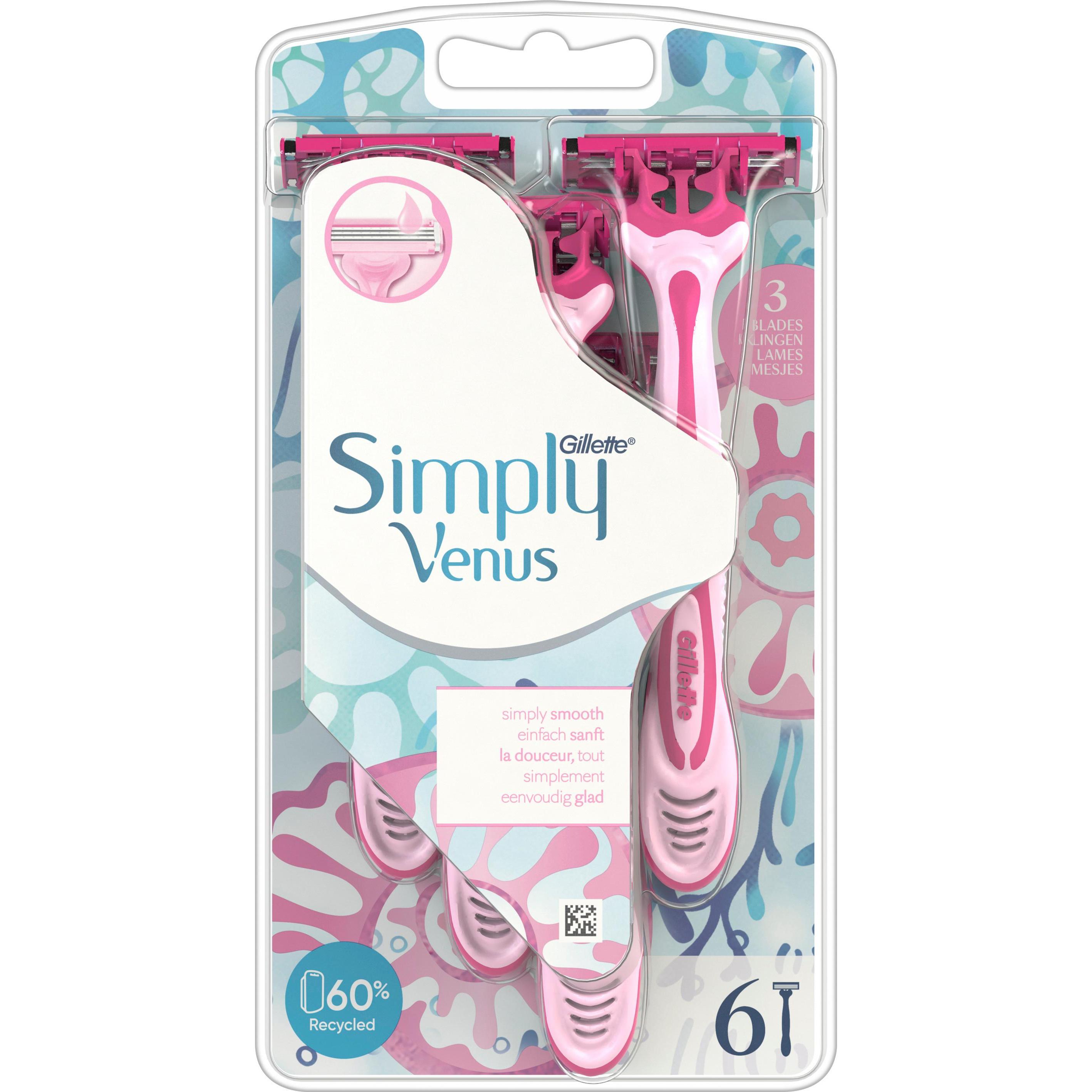 Gillette, Nassrasierer, Simply Venus