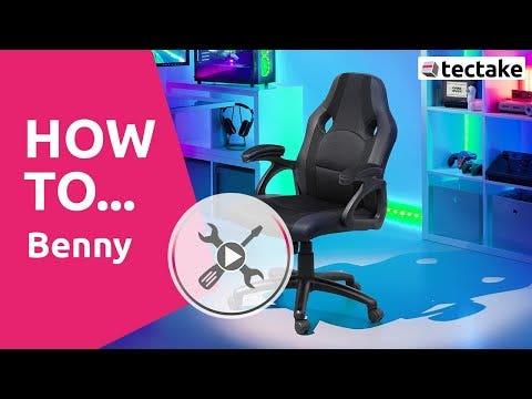 Image du produit tectake Fauteuil de bureau Benny