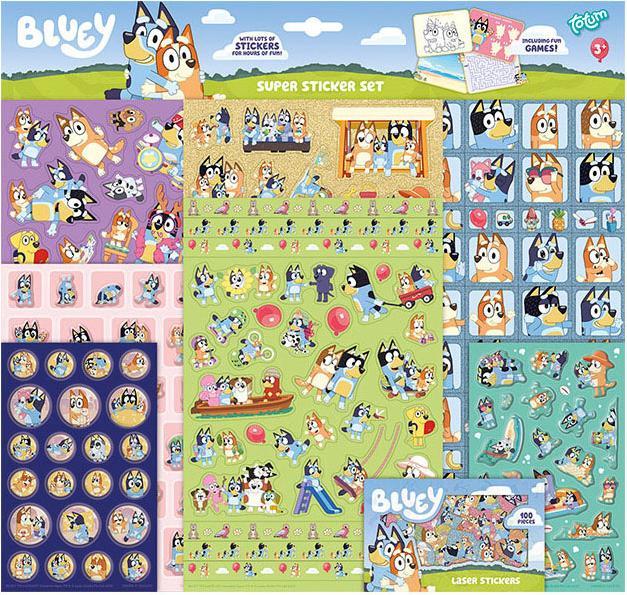 Totum Bluey sticker set XL