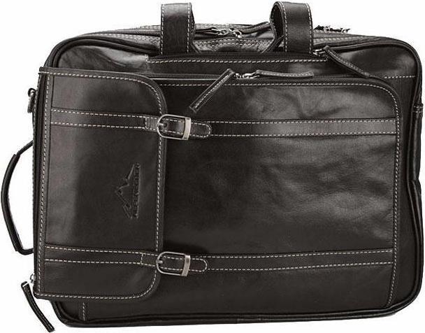 Immagine prodotto Alpenleder Borsa per notebook Allgäu Ebony 17 (17")