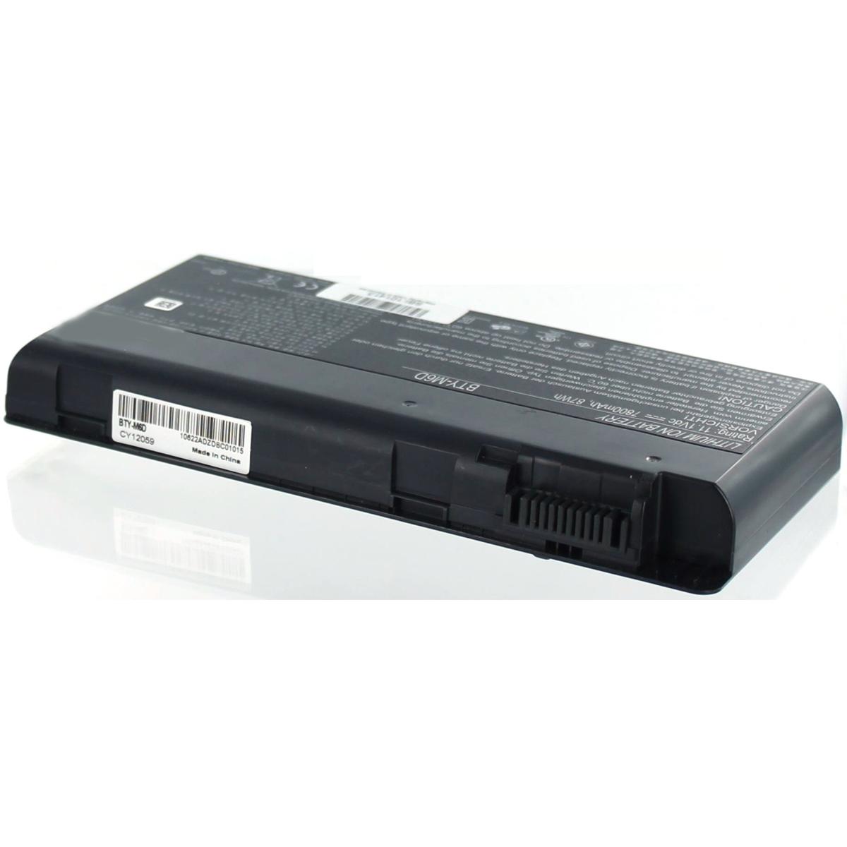 Thumbnail - AGI Akku kompatibel mit Medion MD98113 - Akku - 6.600 mAh (6600 mAh), Notebook Akku, Schwarz