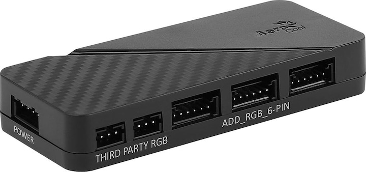Produktbild AeroCool Saturn 12F ARGB Pro Hauptplatine Ventilator (120 mm, 3 x)
