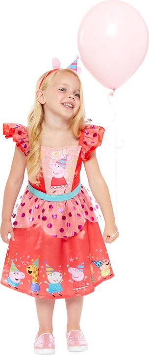 Produktbild Amscan Peppa Pig Party Kostüm für Mädchen (2, 3)