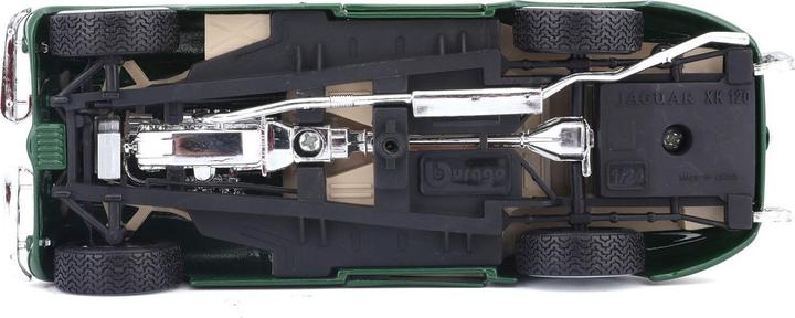 Actual product image Bburago 18-22018 - Jaguar XK 120 Roadster (1951) dark green - 1:24