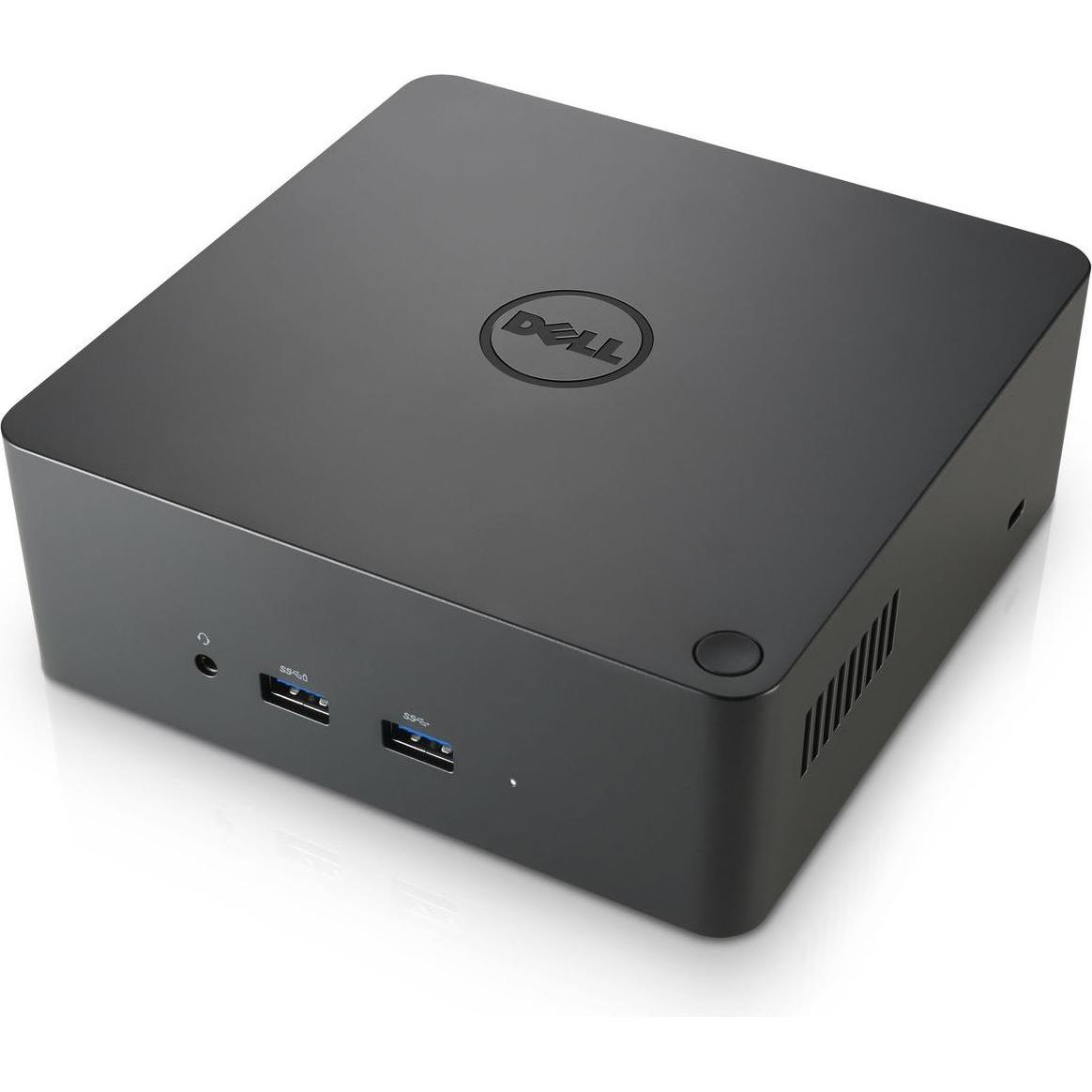 Dell TB16, Wired, Thunderbolt 3 (Docking Port), Dockingstation + USB Hub, Schwarz