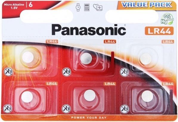 Immagine prodotto Panasonic Micro Alcali LR44 (6 pz., LR44)
