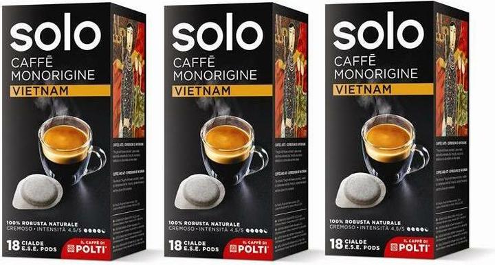 Produktbild Polti Portionskaffeemaschine Coffea S15B, Set Schwarz/Silber