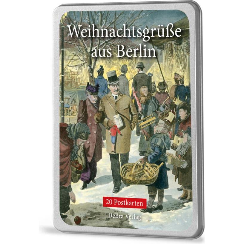 Berlin, Grusskarte + Briefpapier, BeBra Verlag GmbH:Weihnachtsgrüsse aus B (20 Stk.)