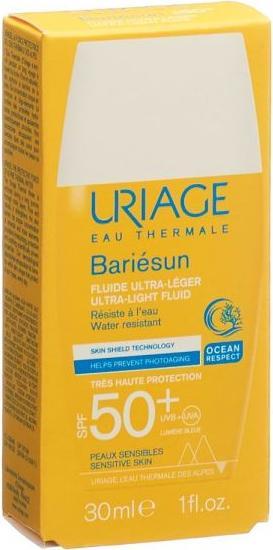 Productafbeelding Uriage Bariésun Ultraleichtes Fluid (Zonnecrème, SPF 50, 30 ml, 50 g)