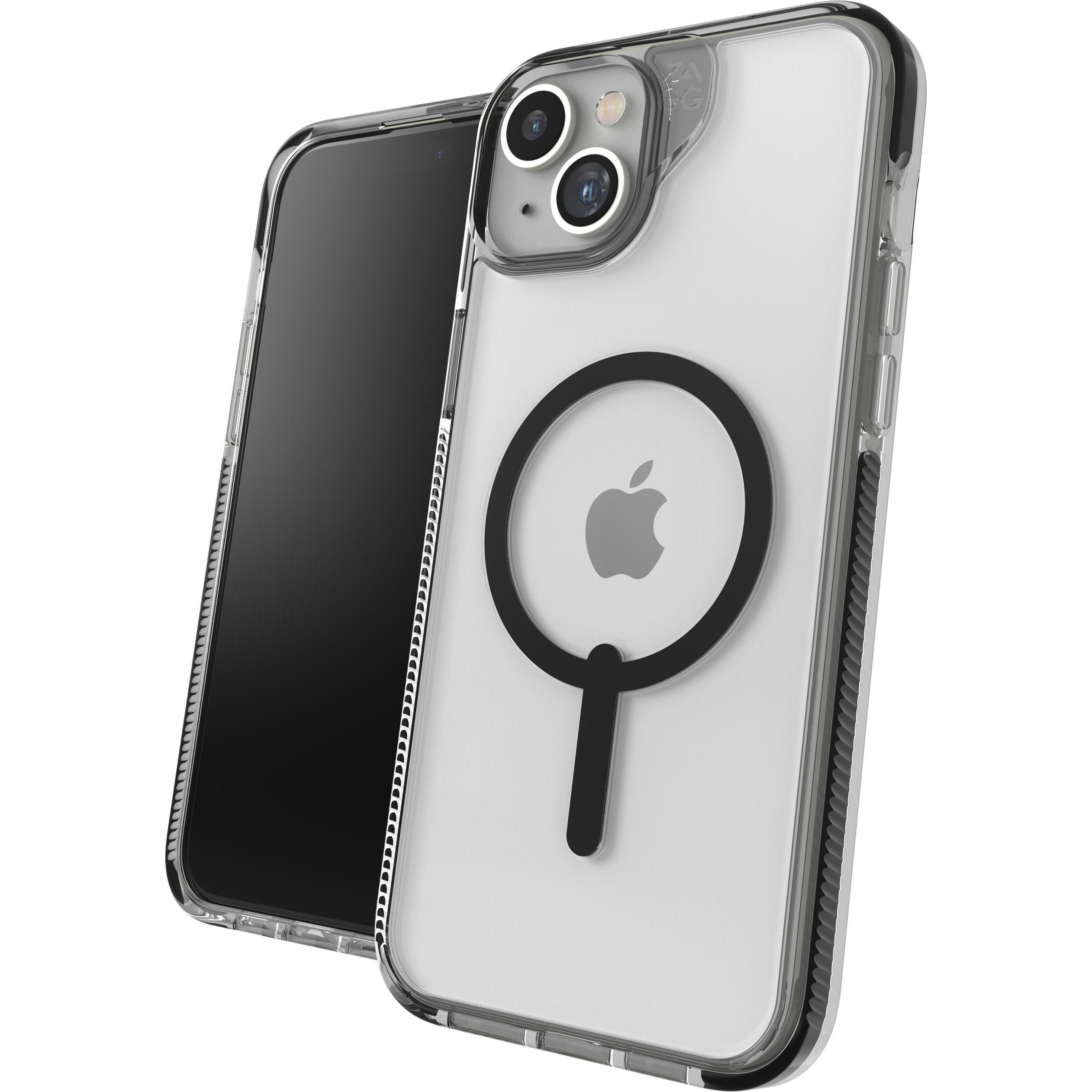 Zagg Cases Santa Cruz Snap (Apple iPhone 15 Plus), Smartphone Hülle, Schwarz