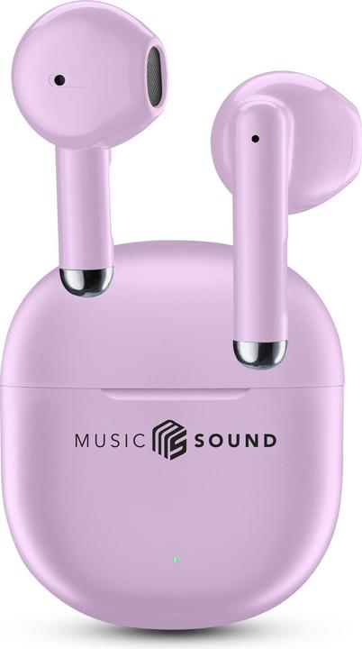 Immagine prodotto Music Sound Breeze Auricolare Bluetooth a capsula con case colorata (Nessuna cancellazione del rumore, 4.50 h, Senza fili)