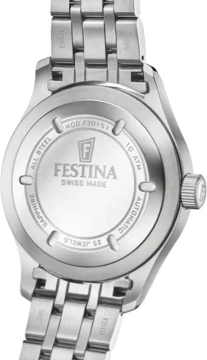 Actual product image Festina F20151/C Swiss Made Automatic (Analogue wristwatch, Swiss made, 43.50 mm)