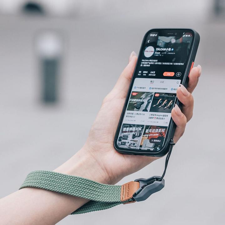 Actual product image Falcam Maglink Quick Magnetic Buckle Braided Wrist Strap (Blue) (Wrist strap)