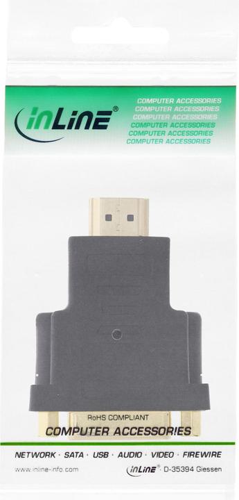 Actual product image InLine HDMI zu (DVI, 5.80 cm)