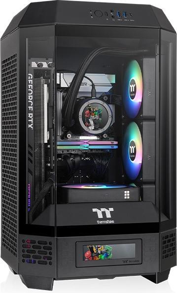 Actual product image Thermaltake The Tower 250 Black (black) (Mini-ITX)