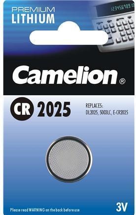 Produktbild Camelion CR2025-BP1 - Einwegbatterie - CR2025 - Lithium - 3 V - 1 Stück(e) - Knopf/Münze (1 Stk., CR2025, 150 mAh)