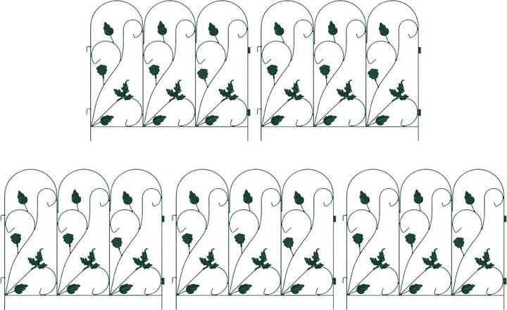 Produktbild vidaXL Gartenumzäunung