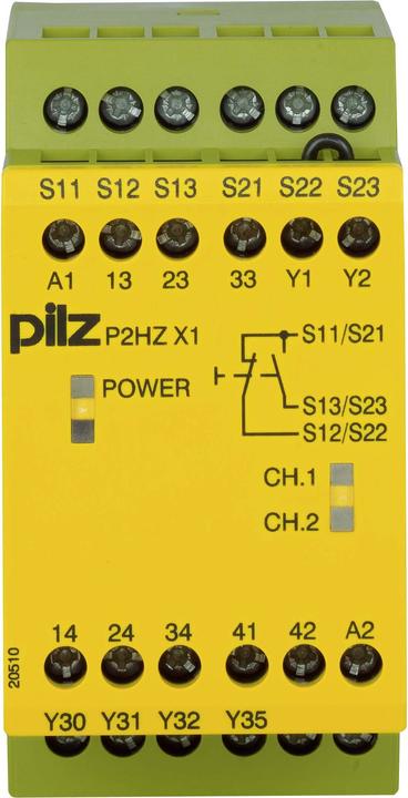 Pilz 774330 P2HZ X1 24VAC 3n/o 1n/c