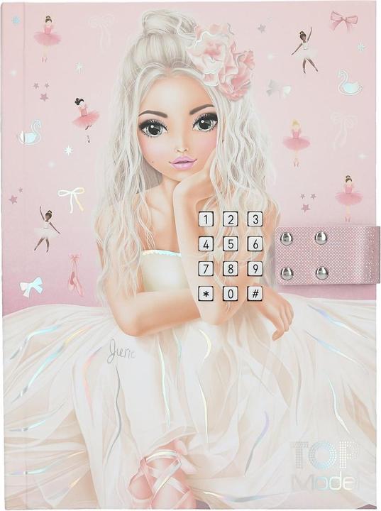 Actual product image Magni Secret code diary ballet (15 x 20.5 cm, Lined, Soft cover)