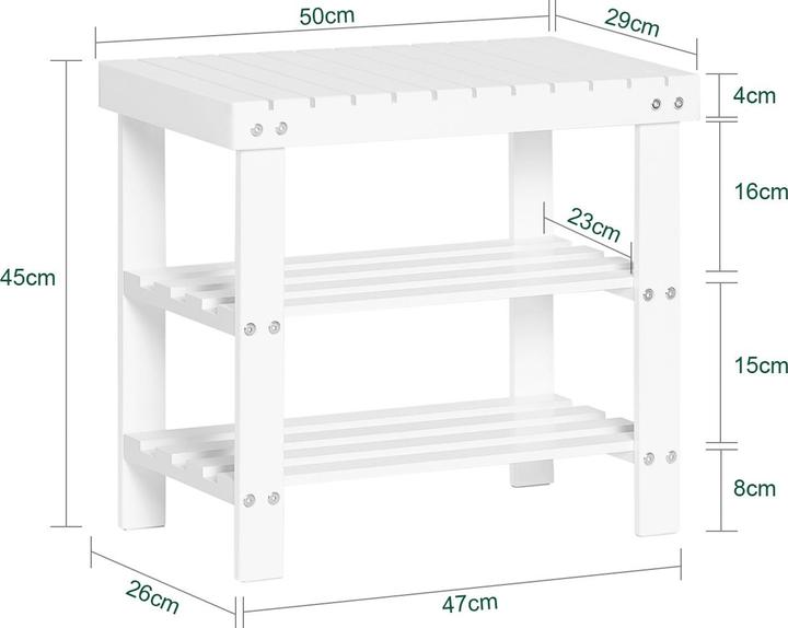 Actual product image SoBuy Shoe rack (50 x 29 x 45 cm)