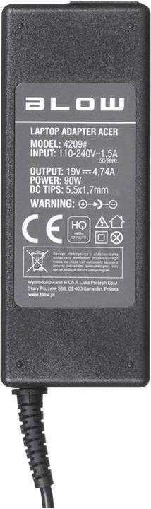 Produktbild Blow HP 19V/4.74A 5.5x2.5 (90 W)