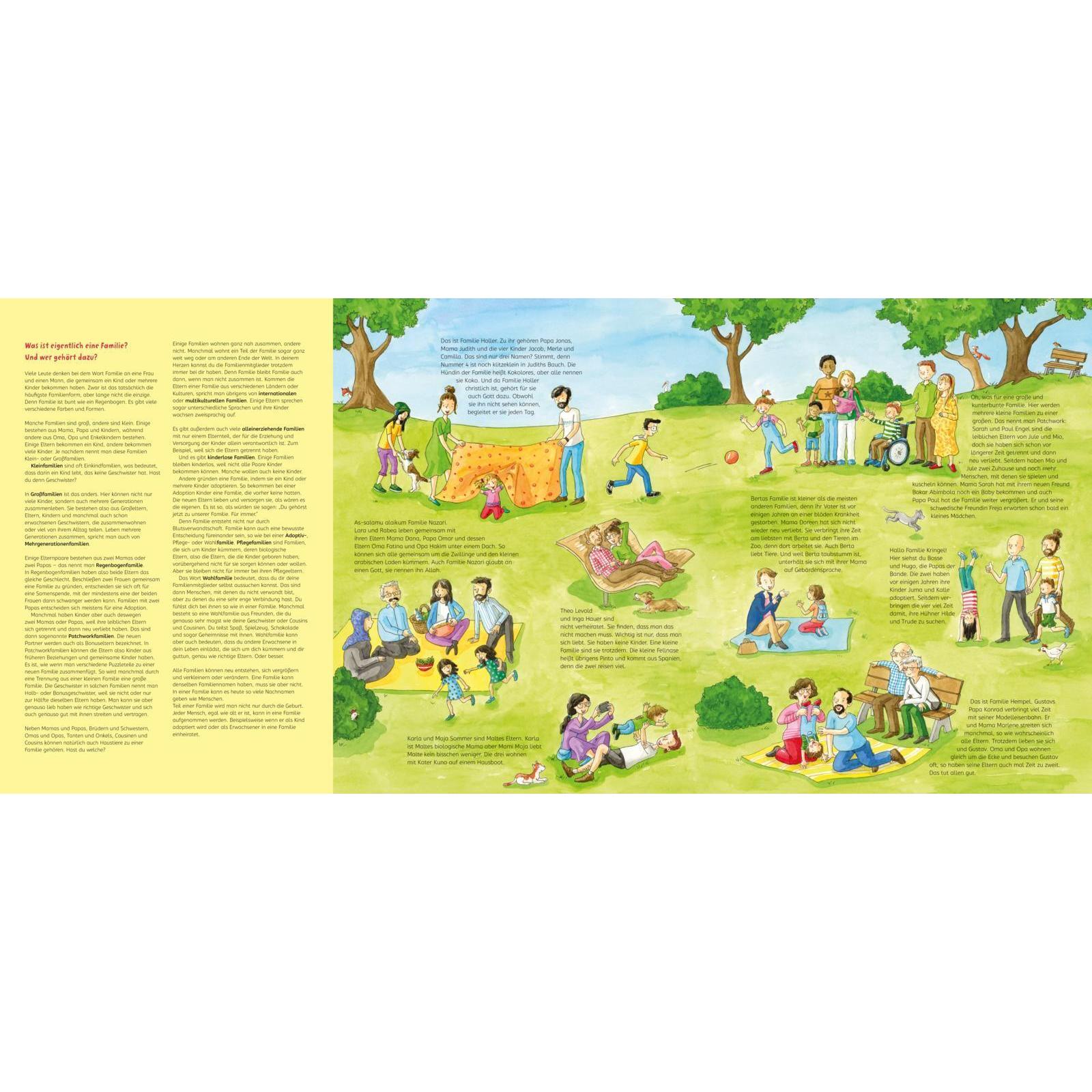 Thumbnail - Das grosse Wimmelbuch der Familien, Kinderbücher von Romy Winter, Carmen Hochmann