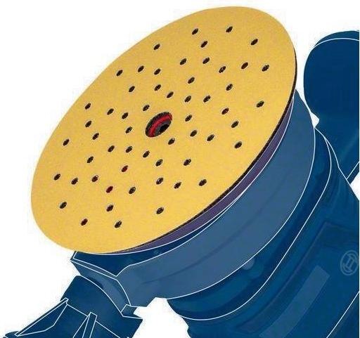 Actual product image Bosch Professional Zubehör Expert M480 Sanding net for random orbital sander, 150 mm, G 180, 5 pieces (180)