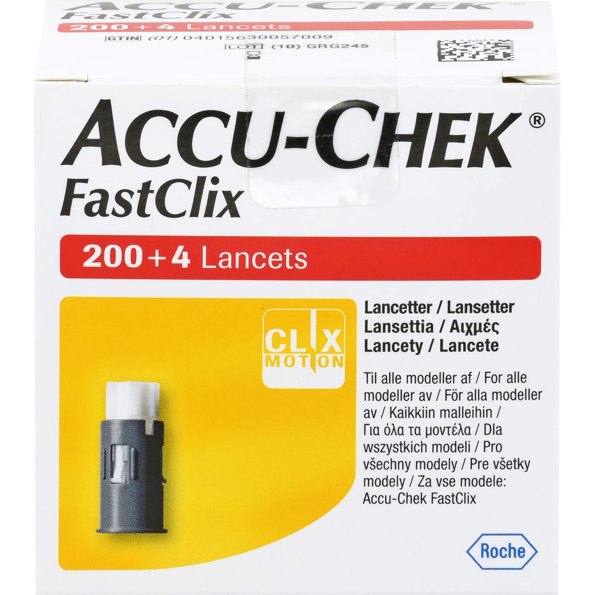 ACA, Bluttest, ACCU CHEK FastClix Lanzetten, 204 St LAN (Lanzette)