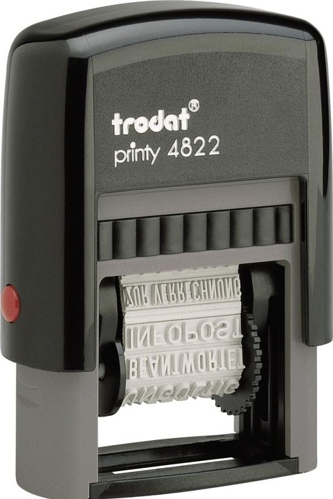 Trodat Tampon dateur auto-encreur 4817, 12 entrées, 8 mm