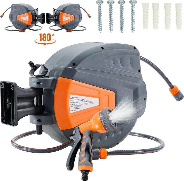 Actual product image Arebos Garden hose reel (30 m)