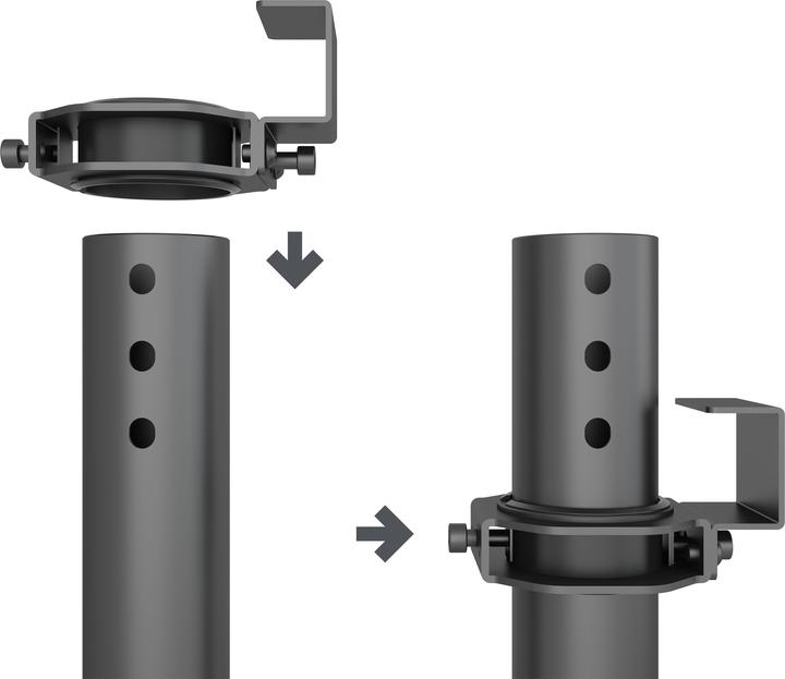 Image du produit Multibrackets Rotationsring für Pro Serie, schwarz/2301 (Modules tournants / enclins)