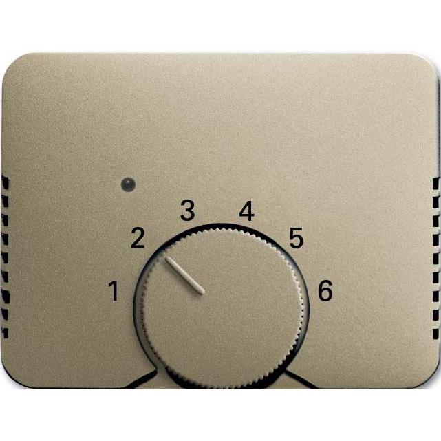 Busch-Jaeger Temperaturreglerabdeckung, Thermostat, Gold