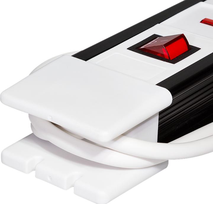 Actual product image LogiLink socket strip (5x, CEE 7/3, 3 m)