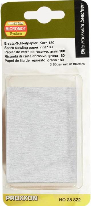 Image du produit Proxxon Papier de verre pour PS 13 (180)