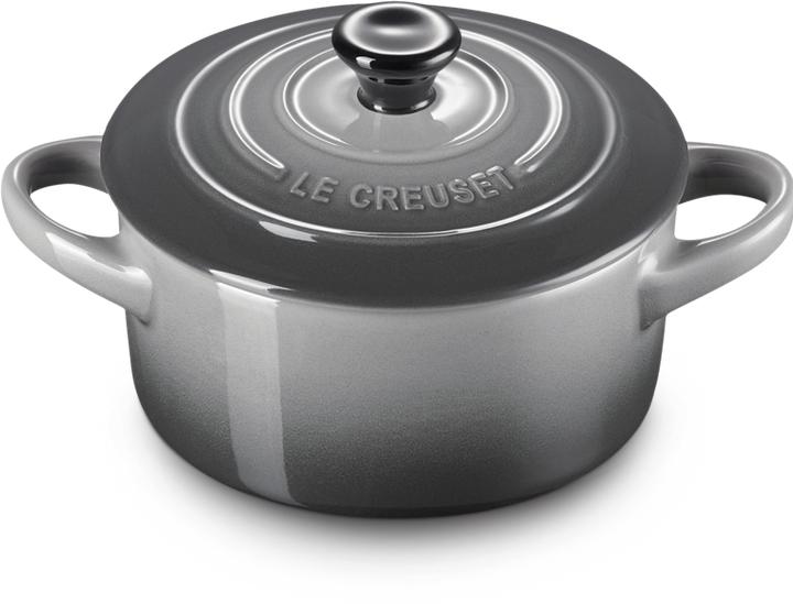 Image du produit Le Creuset Mini Cocotte gris foncé (10 cm, Céramique)
