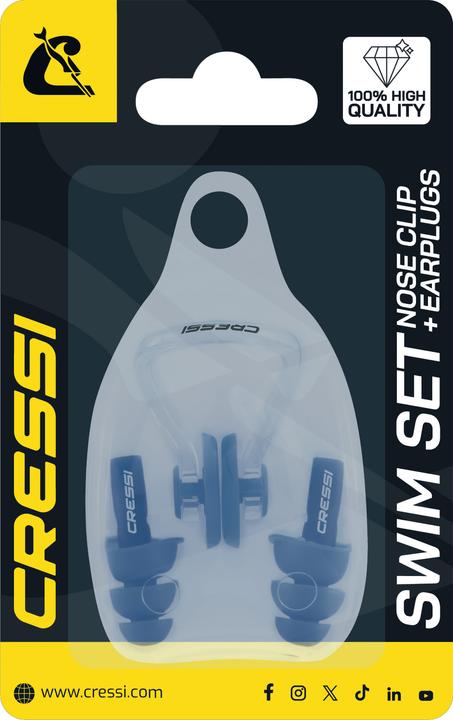 Actual product image Cressi Aqua Kit Ohrstöpsel + Nasenklammer