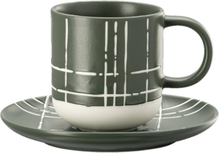 Produktbild Thomas FUN Karo dark Espressotasse 2tlg (2x)