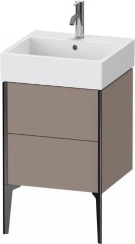 Actual product image Duravit XViu 4533 Vertical vanity unit, 2 drawers, for Vero Air washbasin 235050, 484x454 mm (48.5 x 45.5 x 49.5 cm)