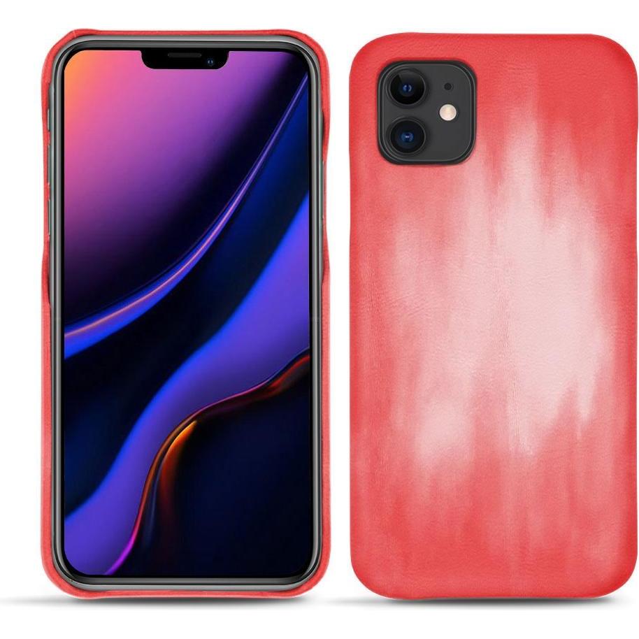 Noreve Lederschutzhülle (Apple iPhone 11), Smartphone Hülle, Rosa