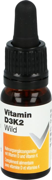 Image du produit Verfora Vitamine D3K2 sauvage (10 pièce(s), Gouttes)