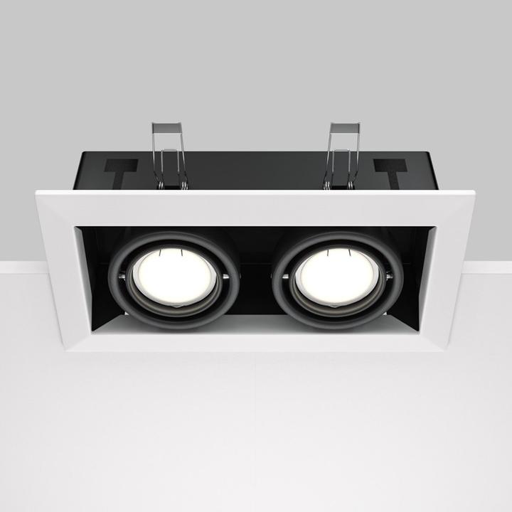 Image du produit Maytoni Metal Modern Downlight, luminaire encastré 2x GU10 orientable (GU10)