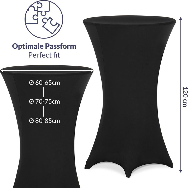 Produktbild Detex Stehischhussen (Ø 80 cm)
