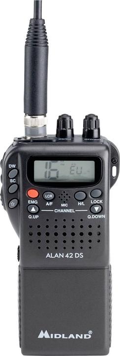 Actual product image Albrecht Midland Alan 42 DS including lithium-ion battery