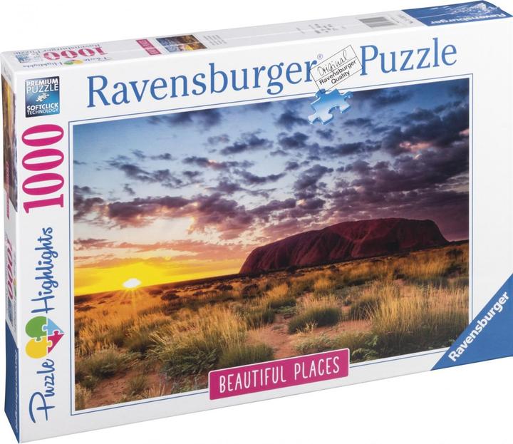 Actual product image Ravensburger Ayers Rock in Australia (1000 pieces)