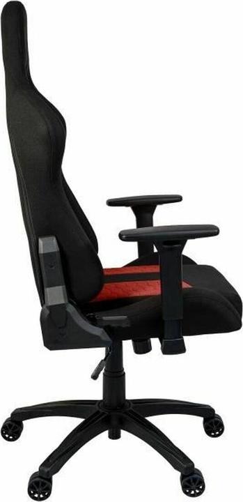 Actual product image Corsair TC100 RELAXED Fabric Tissu/Charbon/Rouge/2D