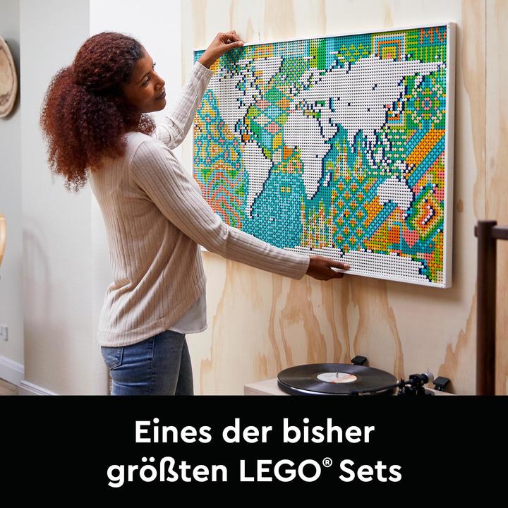 Image du produit LEGO Carte du monde (31203, LEGO Art, LEGO difficiles à trouver)