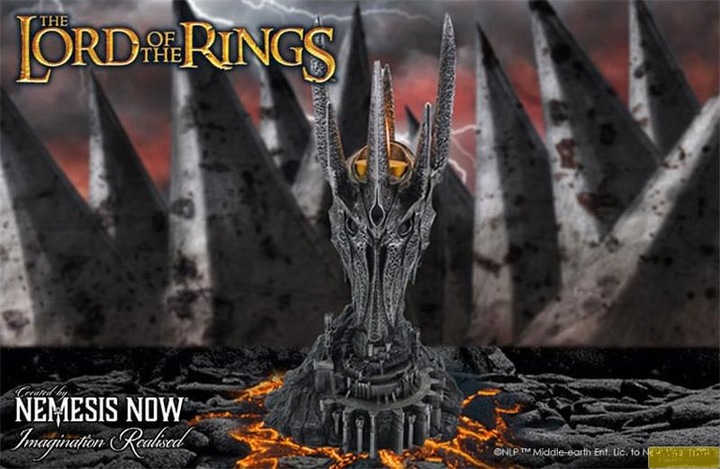 Produktbild Nemesis Now Herr der Ringe Teelichthalter Sauron 33 cm