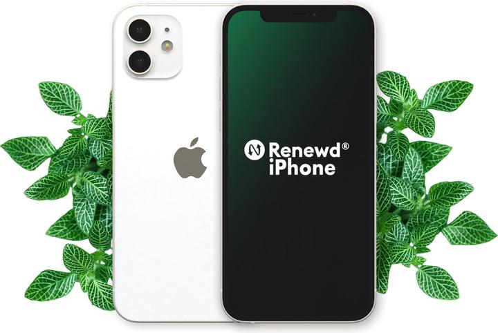Renewd iPhone 12 Mini (128 GB, Weiss, 5.40", Dual SIM, A / Wie neu)