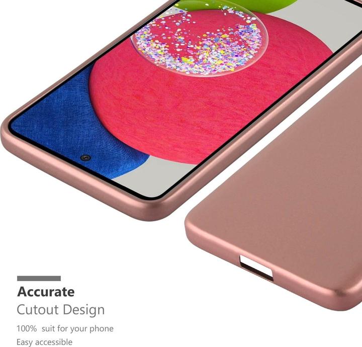 Produktbild Cadorabo TPU Matt Metallic Hülle (Samsung Galaxy A52, Samsung Galaxy A52 5G, Samsung Galaxy A52s 5G)